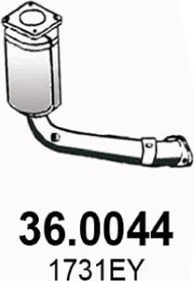 ASSO 36.0044 - Каталізатор autozip.com.ua