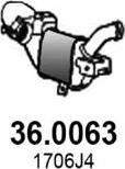 ASSO 36.0063 - Каталізатор autozip.com.ua