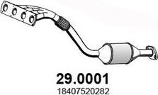ASSO 29.0001 - Каталізатор autozip.com.ua