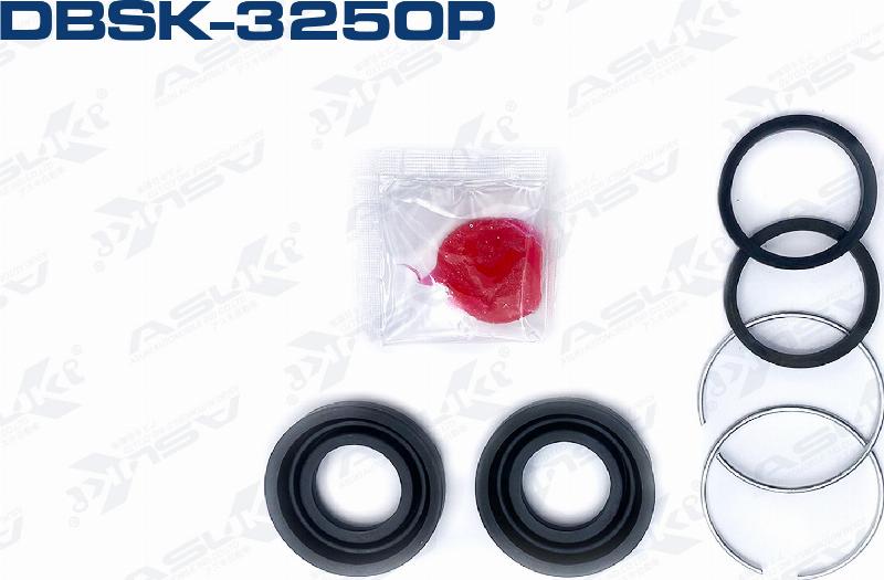 ASUKI DBSK-3250P - Ремкомплект, гальмівний супорт autozip.com.ua