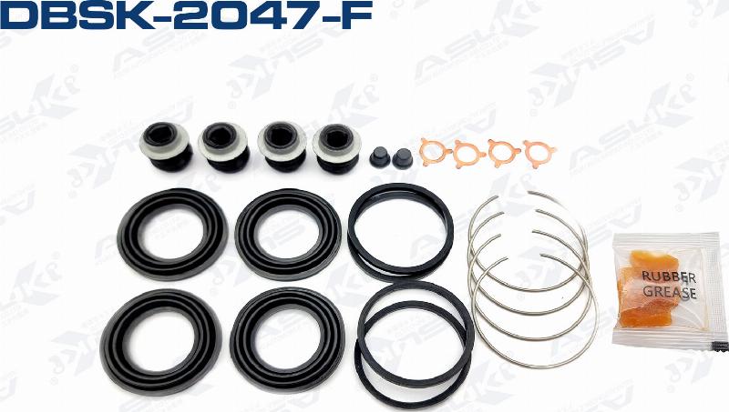 ASUKI DBSK-2047-F - Ремкомплект, гальмівний супорт autozip.com.ua