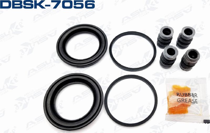 ASUKI DBSK-7056 - Ремкомплект, гальмівний супорт autozip.com.ua