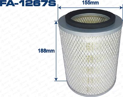 ASUKI FA-1267S - Повітряний фільтр autozip.com.ua