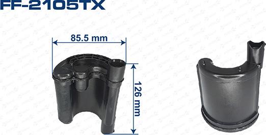 ASUKI FF-2105TX - Паливний фільтр autozip.com.ua