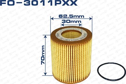 ASUKI FO-3011PXX - Масляний фільтр autozip.com.ua