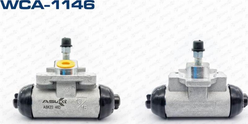 ASUKI WCA-1146 - Колісний гальмівний циліндр autozip.com.ua
