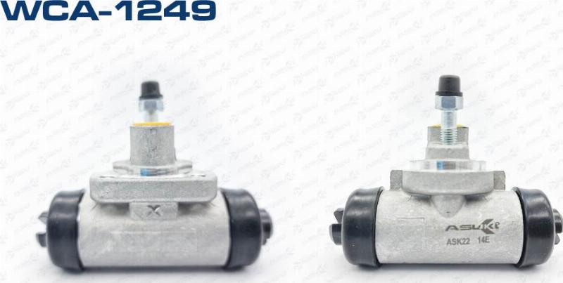ASUKI WCA-1249 - Колісний гальмівний циліндр autozip.com.ua