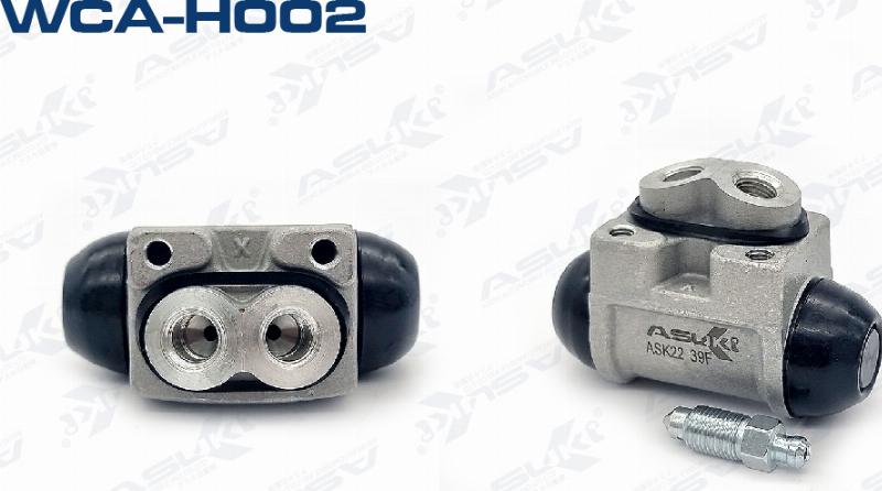 ASUKI WCA-H002 - Колісний гальмівний циліндр autozip.com.ua