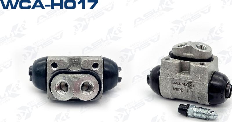 ASUKI WCA-H017 - Колісний гальмівний циліндр autozip.com.ua