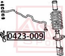 ASVA 0423-009 - Тяга / стійка, стабілізатор autozip.com.ua