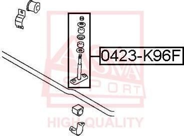 ASVA 0423-K96F - Тяга / стійка, стабілізатор autozip.com.ua