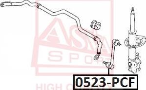 ASVA 0523-PCF - Тяга / стійка, стабілізатор autozip.com.ua