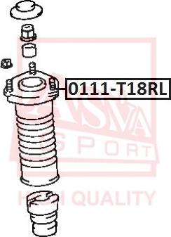 ASVA 0111-T18RL - Підвіска, амортизатори autozip.com.ua