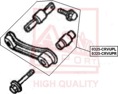 ASVA 0325-CRVUPL - Важіль незалежної підвіски колеса autozip.com.ua