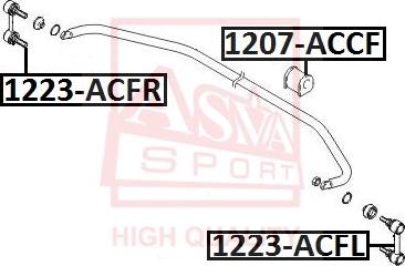 ASVA 1223-ACFL - Тяга / стійка, стабілізатор autozip.com.ua