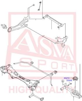 ASVA 1225-EDR1 - Важіль незалежної підвіски колеса autozip.com.ua