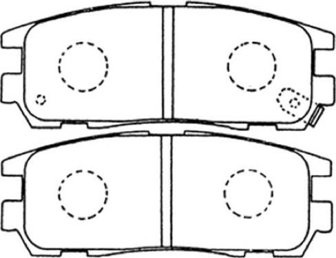 Magneti Marelli 363700203034 - Гальмівні колодки, дискові гальма autozip.com.ua