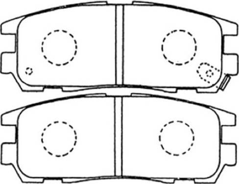 Magneti Marelli 363700203034 - Гальмівні колодки, дискові гальма autozip.com.ua