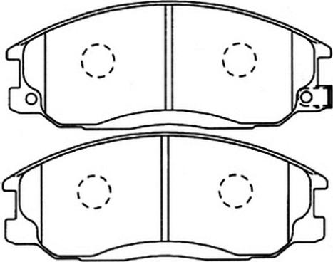 Magneti Marelli PF0282 - Гальмівні колодки, дискові гальма autozip.com.ua