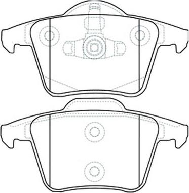 Dr!ve+ DP1010.10.1107 - Гальмівні колодки, дискові гальма autozip.com.ua