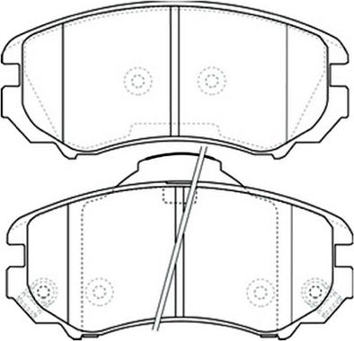 ASVA AKD-0377 - Гальмівні колодки, дискові гальма autozip.com.ua