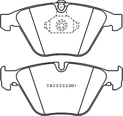 ASVA AKD-0222 - Гальмівні колодки, дискові гальма autozip.com.ua