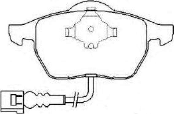 SAFETY T571512D - Гальмівні колодки, дискові гальма autozip.com.ua