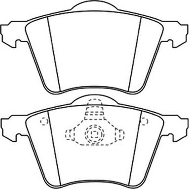 Protechnic PRP0420 - Гальмівні колодки, дискові гальма autozip.com.ua