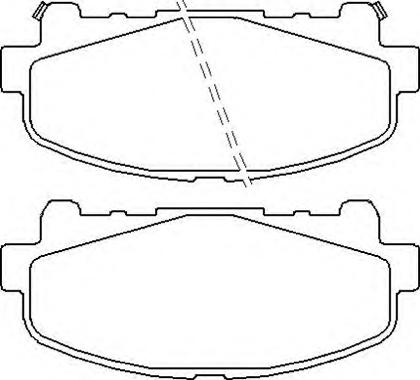 Magneti Marelli 363700201762 - Гальмівні колодки, дискові гальма autozip.com.ua