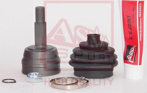 ASVA VW-010 - Шарнір, ШРУС, приводний вал autozip.com.ua
