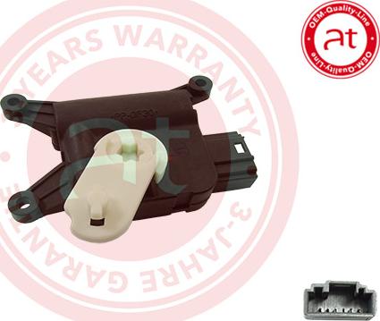 AT Autoteile at40010 - Регулювальний елемент, змішувальний клапан autozip.com.ua