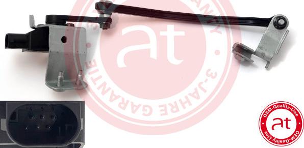 AT Autoteile at11506 - Датчик, ксенонове світло (регулювання кута нахилу фар) autozip.com.ua
