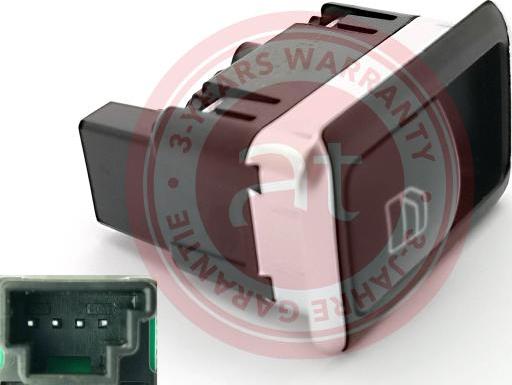 AT Autoteile at11835 - Вимикач, стеклолод'емнік autozip.com.ua