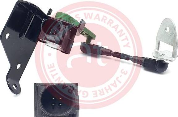 AT Autoteile at13804 - Датчик, ксенонове світло (регулювання кута нахилу фар) autozip.com.ua