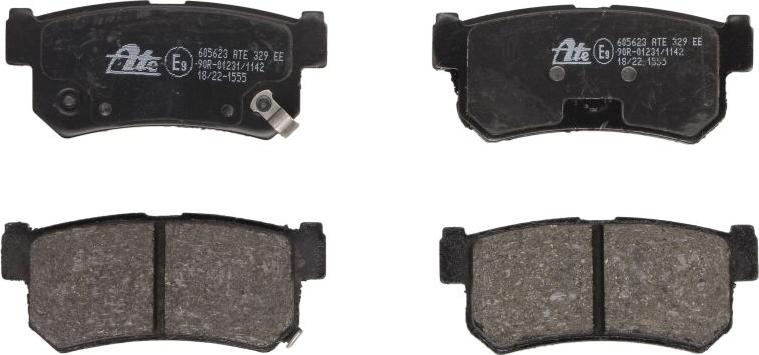 ATE 13.0460-5623.2 - Гальмівні колодки, дискові гальма autozip.com.ua
