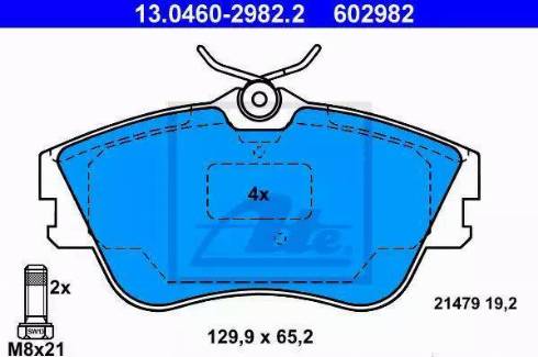 Alpha Brakes HKP-VW-031 - Гальмівні колодки, дискові гальма autozip.com.ua