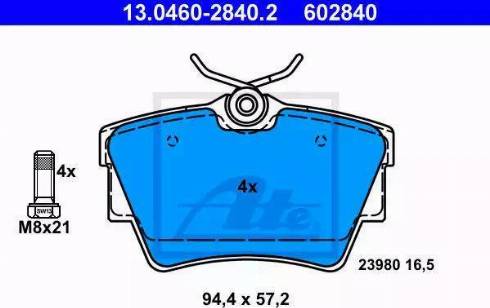 Alpha Brakes HKT-VW-011 - Гальмівні колодки, дискові гальма autozip.com.ua