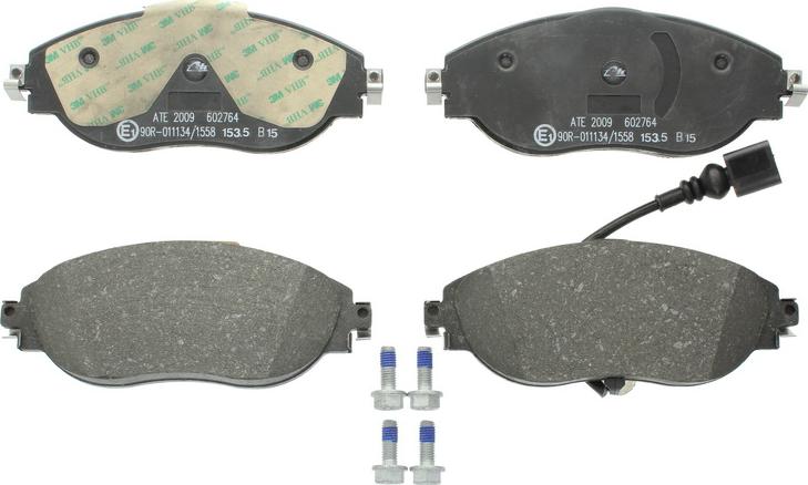 ATE 13.0460-2764.2 - Гальмівні колодки, дискові гальма autozip.com.ua