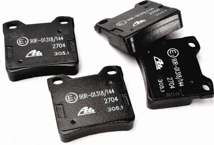 ATE 13.0460-7134.2 - Гальмівні колодки, дискові гальма autozip.com.ua