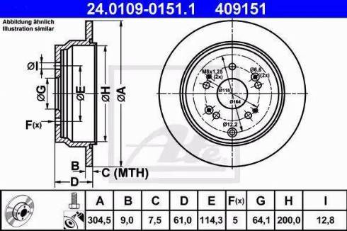 Alpha Brakes HTT-HD-034 - Гальмівний диск autozip.com.ua