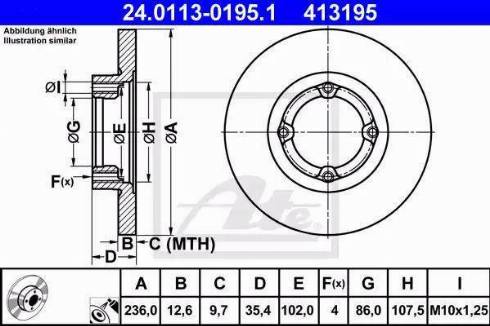 Alpha Brakes HTP-DW-008 - Гальмівний диск autozip.com.ua