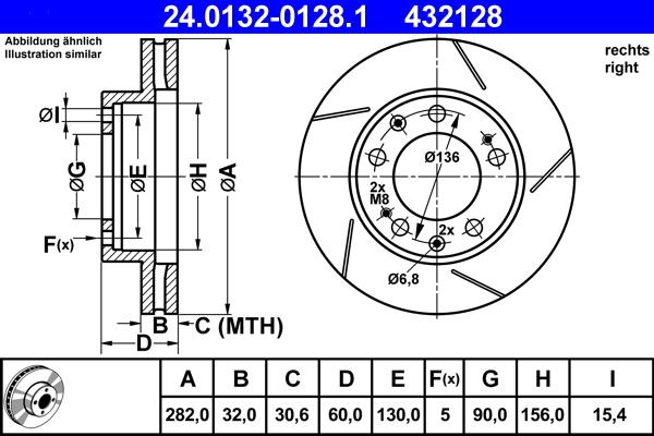 HELLA 8DD 355 101-051 - Гальмівний диск autozip.com.ua