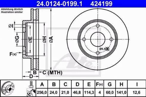 Alpha Brakes HTP-DW-013 - Гальмівний диск autozip.com.ua