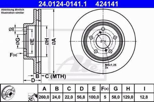 Alpha Brakes HTP-SB-006 - Гальмівний диск autozip.com.ua