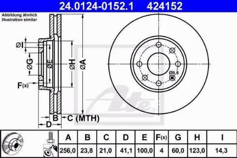 Alpha Brakes HTP-PL-006 - Гальмівний диск autozip.com.ua