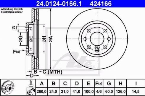 Alpha Brakes HTP-PL-031 - Гальмівний диск autozip.com.ua