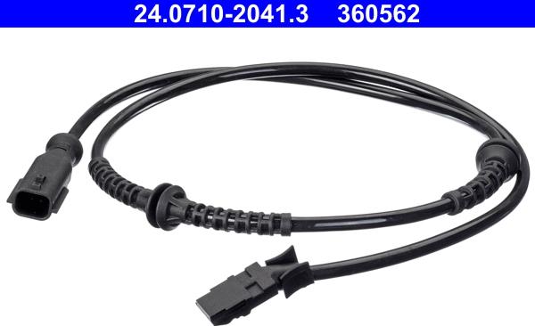 ATE 24.0710-2041.3 - Датчик ABS, частота обертання колеса autozip.com.ua