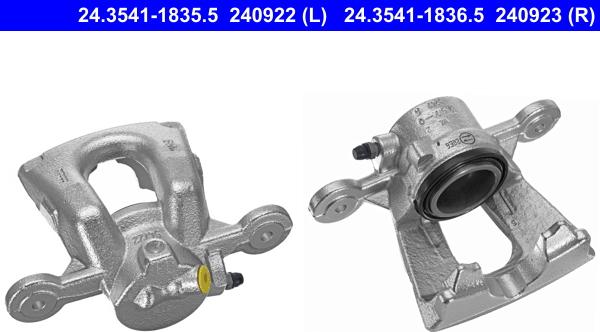 ATE 24.3541-1835.5 - Гальмівний супорт autozip.com.ua