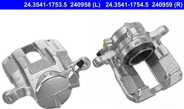 ATE 24.3541-1754.5 - Гальмівний супорт autozip.com.ua