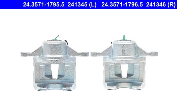 ATE 24.3571-1796.5 - Гальмівний супорт autozip.com.ua